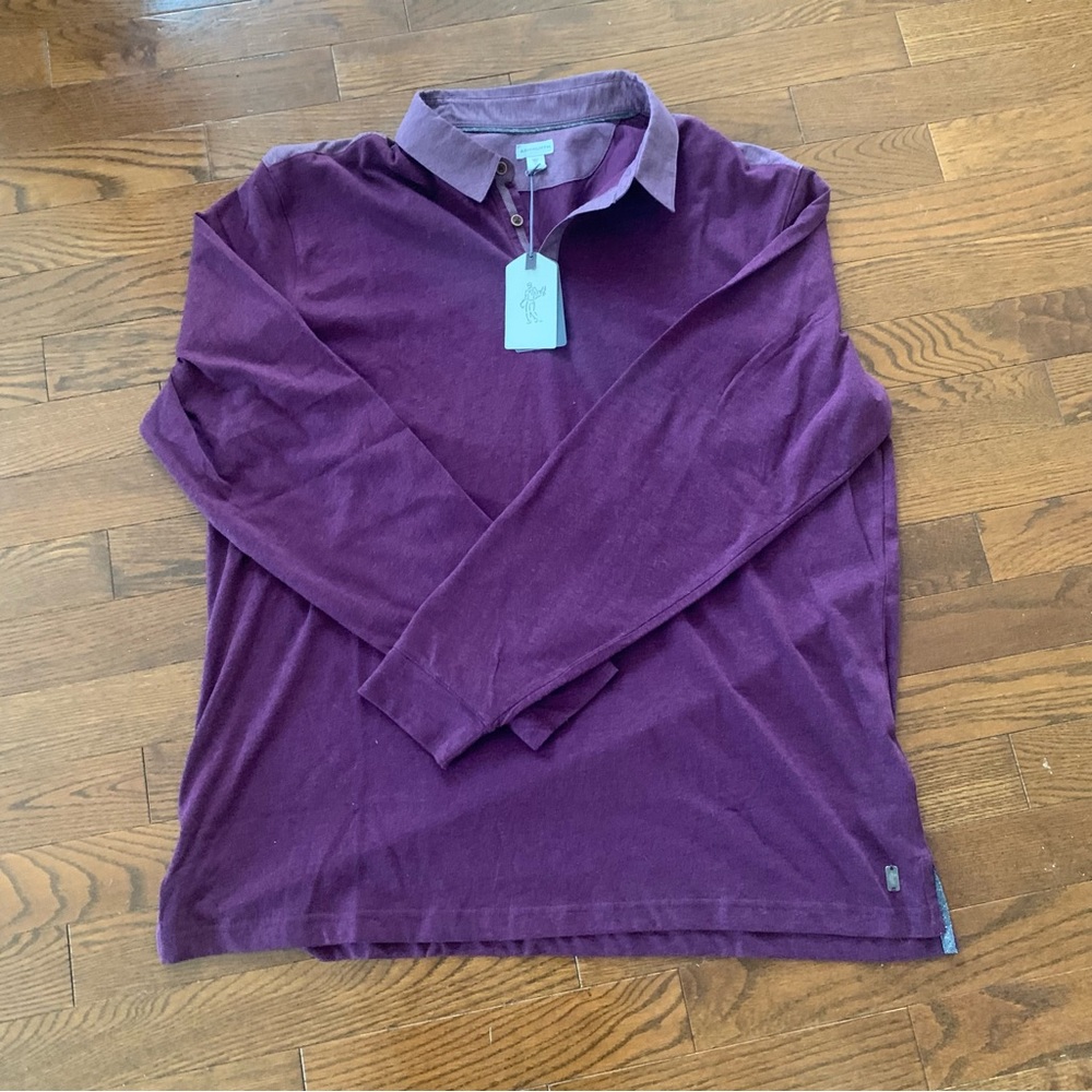 NWT Men’s Ashworth Golf Long Sleeve Shirt